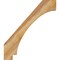 Ekena Millwork 4"W x 28"D x 32"H Imperial Rough Sawn Knee Brace, Western Red Cedar BRC04X28X32IMP00RWR - alternate 4